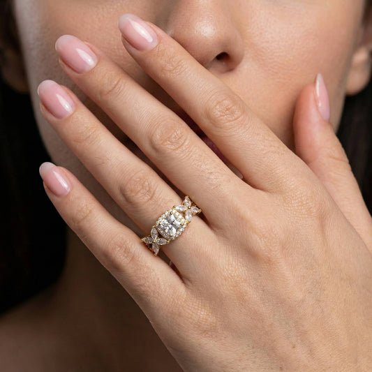 Luxora Yellow Gold / Silver Color Ring