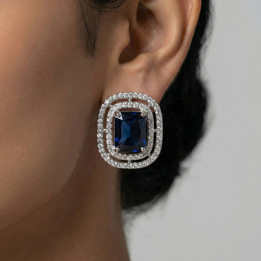 Luxora Sapphire Studs