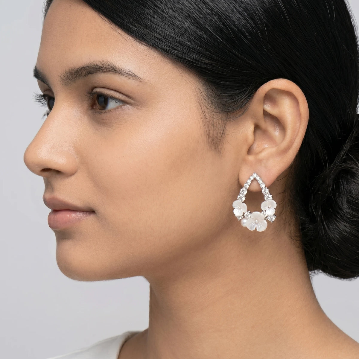 Luxora Pearl Blossom Luxe Earrings