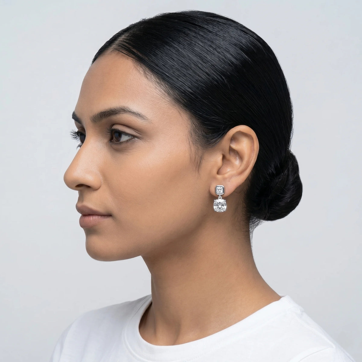 Luxora Regal Radiance Crystal Drop Earrings