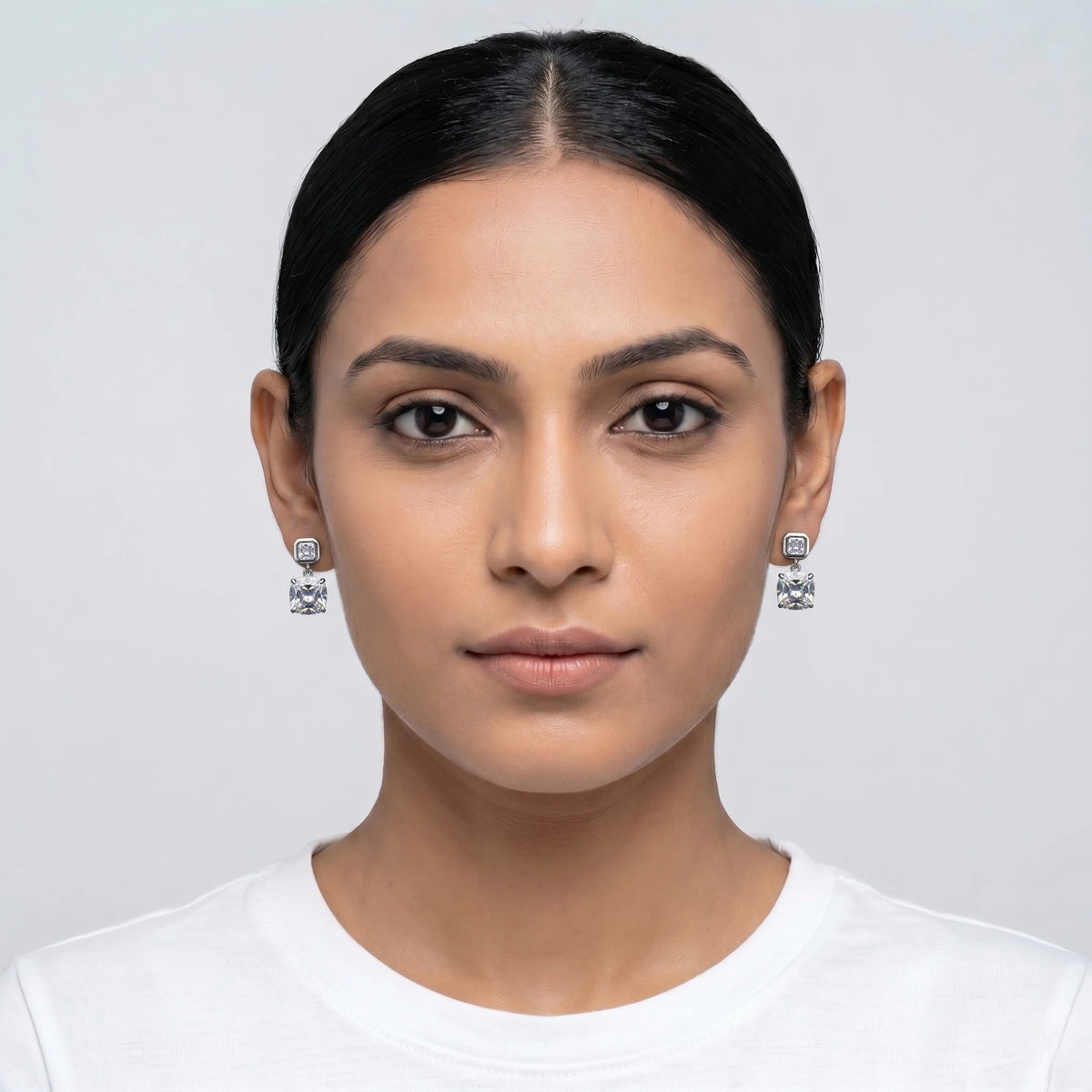 Luxora Regal Radiance Crystal Drop Earrings