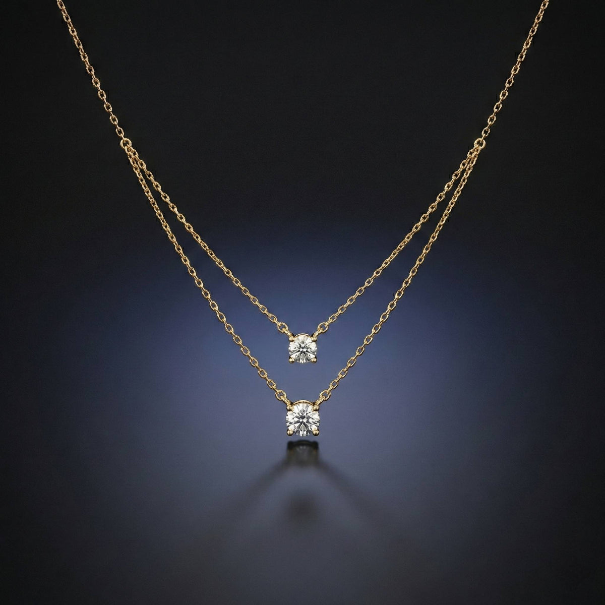 Luxora Dual Layer Chains with Solitaire