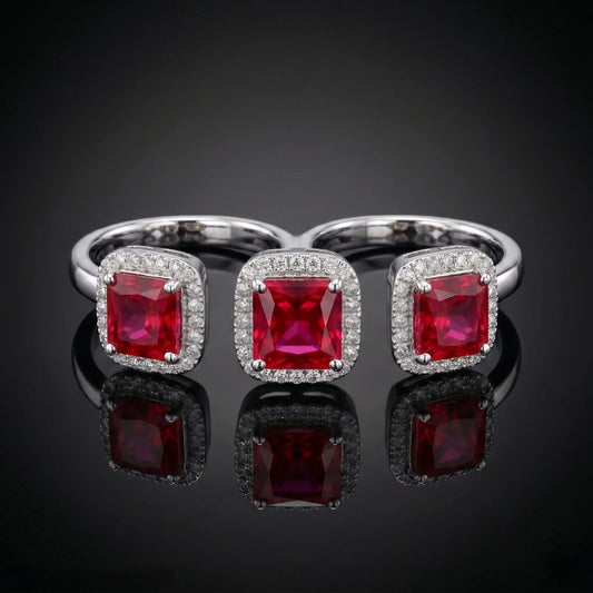 Luxora Canary Spark Diamond Ring