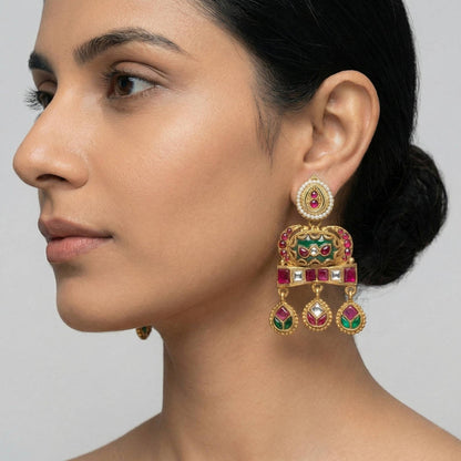 Luxora Rectangle with 3 Multicolor Hanging