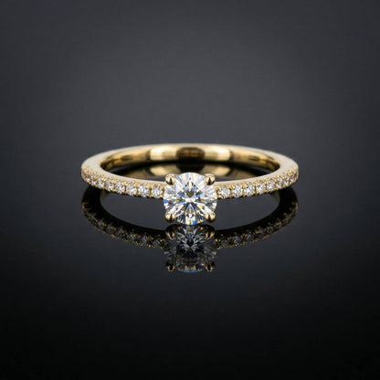 Luxora Delicate Solitaire Ring
