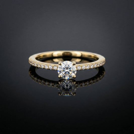 Luxora Delicate Solitaire Ring