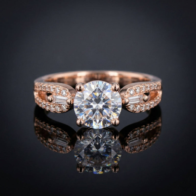 Luxora Captivating Rose Gold Ring