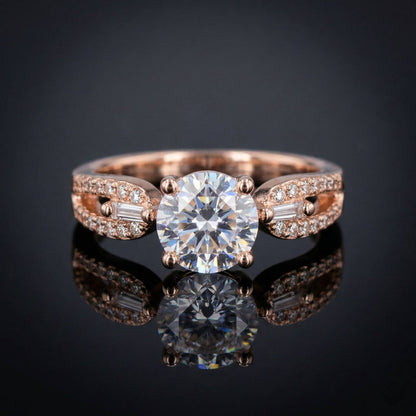 Luxora Captivating Rose Gold Ring