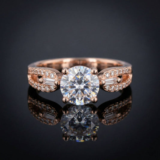 Luxora Captivating Rose Gold Ring