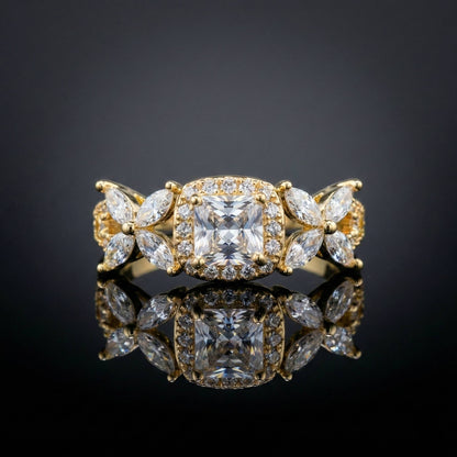 Luxora Yellow Gold / Silver Color Ring