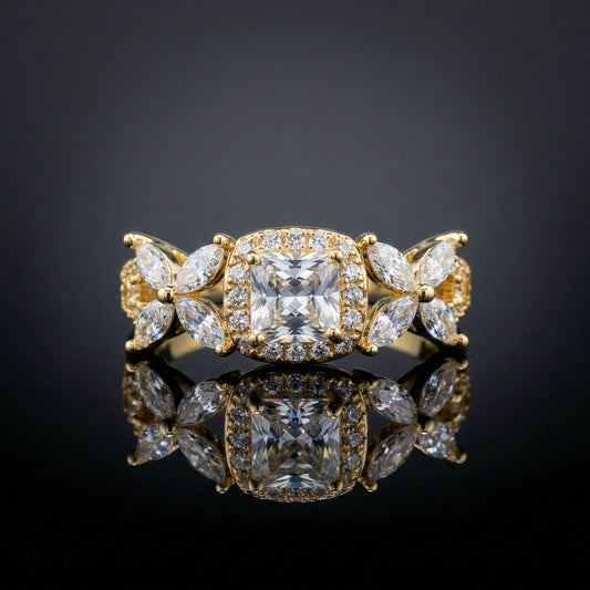 Luxora Yellow Gold / Silver Color Ring