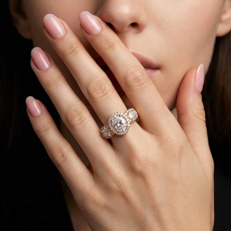 Luxora Romantic Gold Color RIng