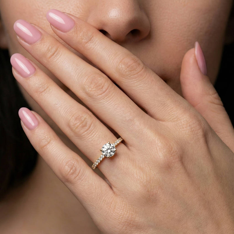Luxora Delicate Solitaire Ring