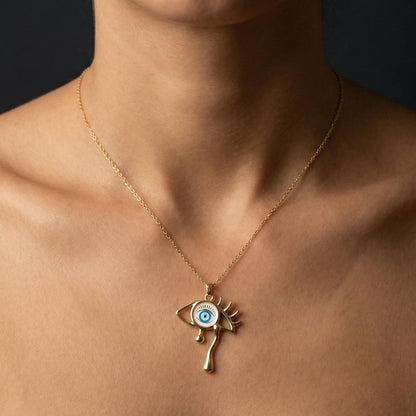 Luxora Evil Eye with Tear Drop