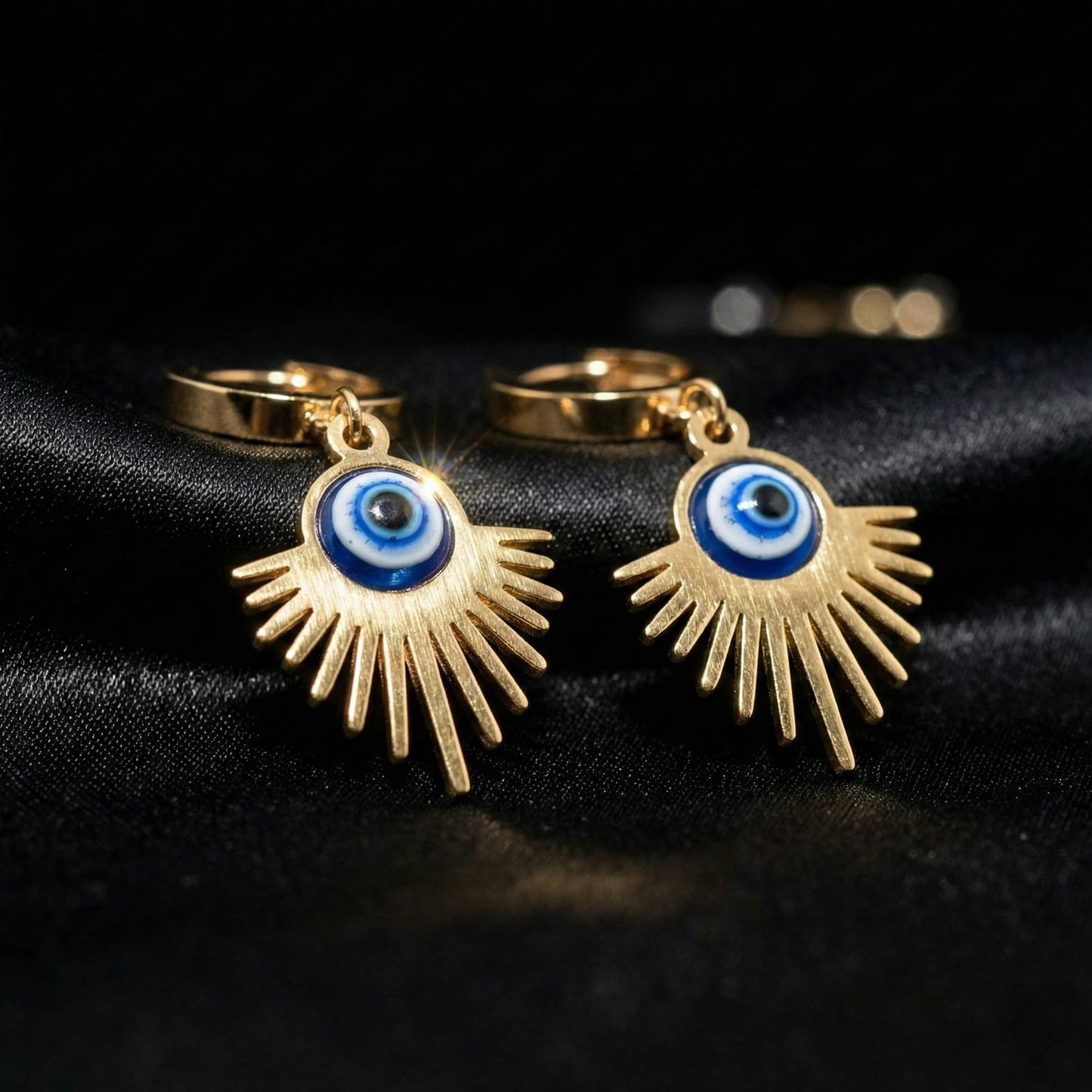 Luxora Evil Eye with Hoops