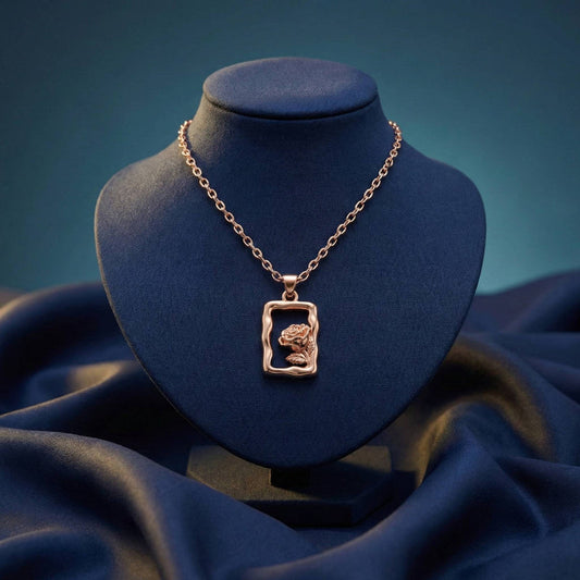Luxora Rectangle with A Rose