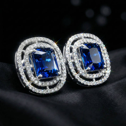 Luxora Sapphire Studs