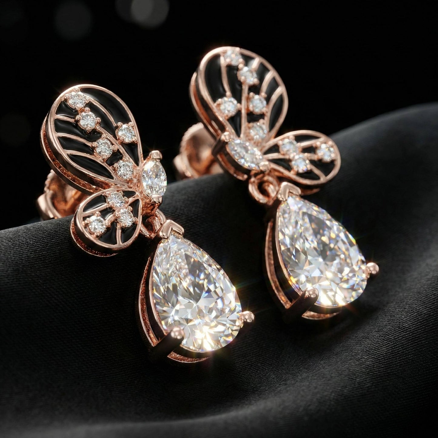 Luxora Half Black Butterfly