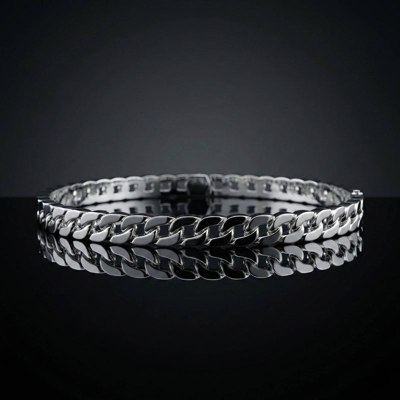 Luxora Silver Chain Type Bracelet