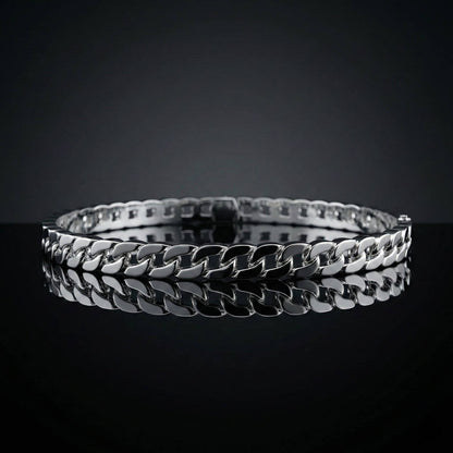 Luxora Silver Chain Type Bracelet