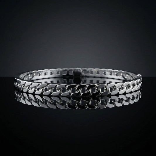 Luxora Silver Chain Type Bracelet