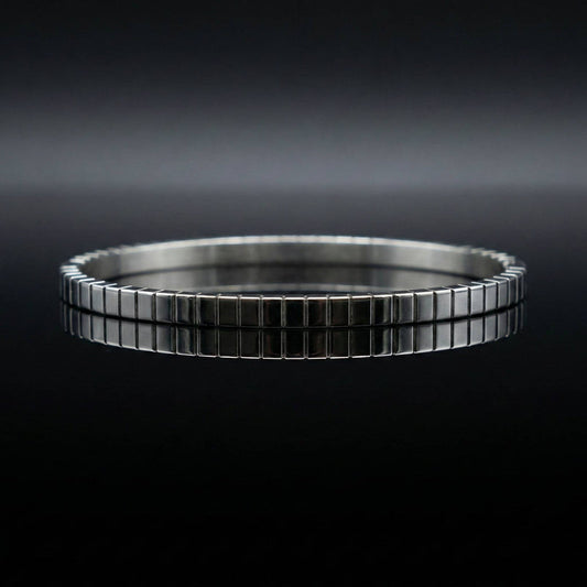 Luxora Silver Thin Kada