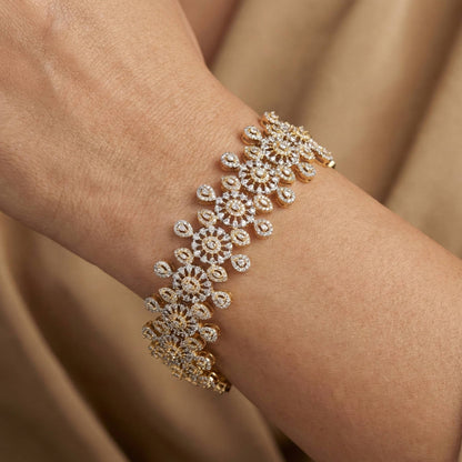 Luxora Broad Diamond Bracelet
