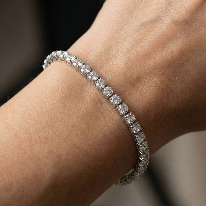Luxora Tennis Bracelet Silver