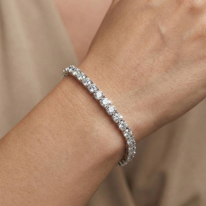 Luxora Tennis Bracelet Silver