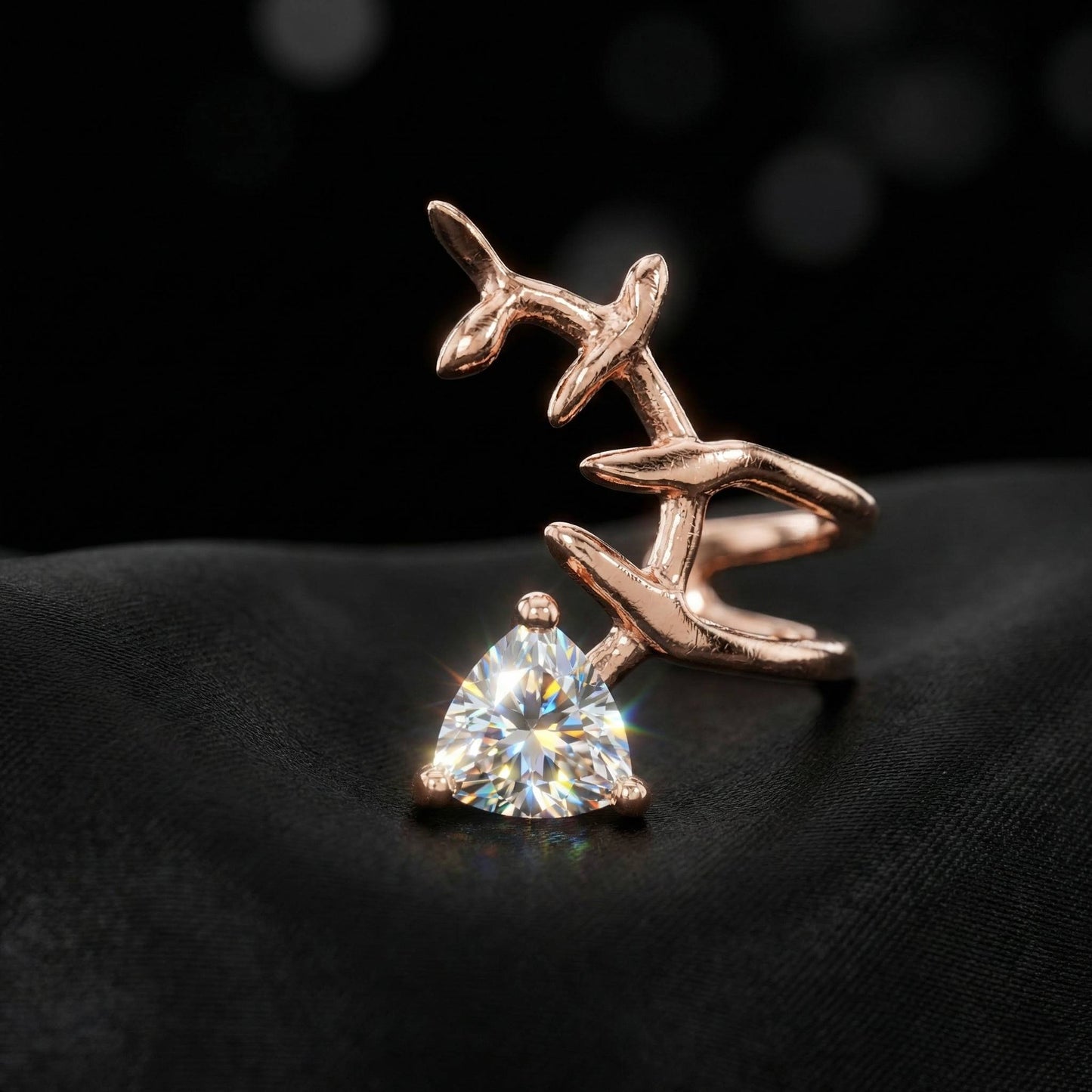 Luxora Single Stone Earcuff