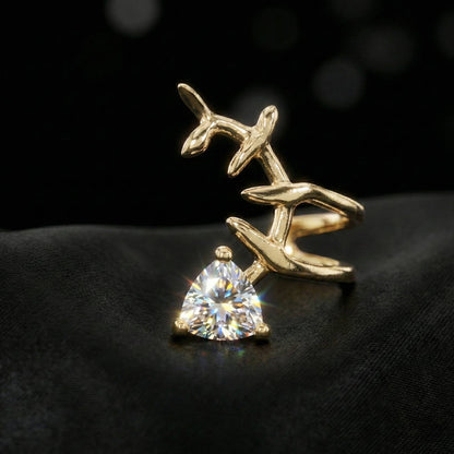 Luxora Single Stone Earcuff