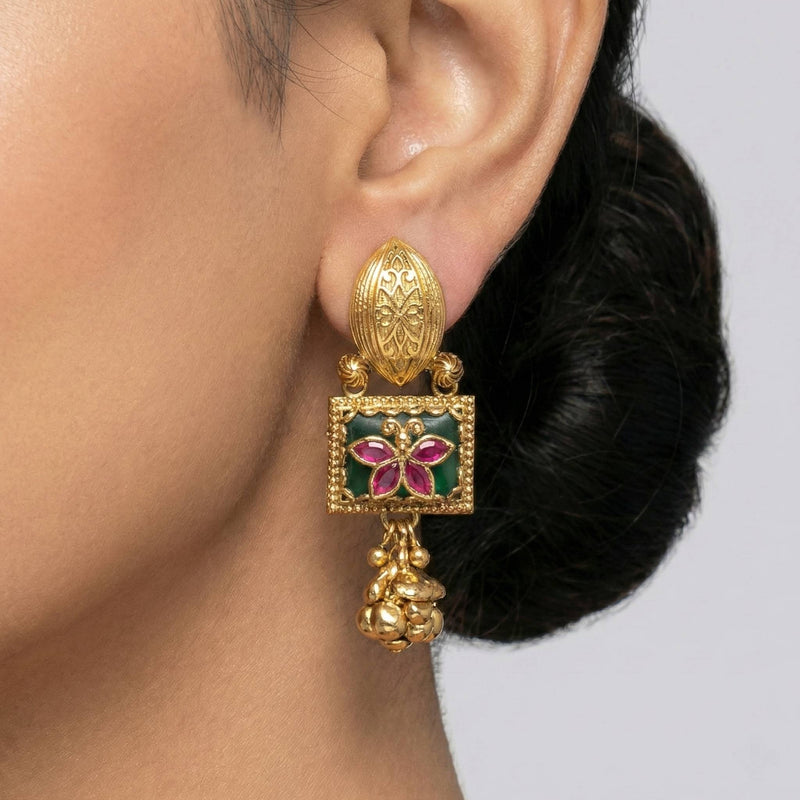 Luxora Gold Almond Butterfly
