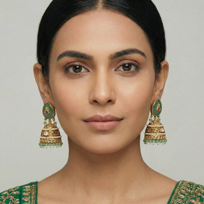 Luxora Heavy Jhumka