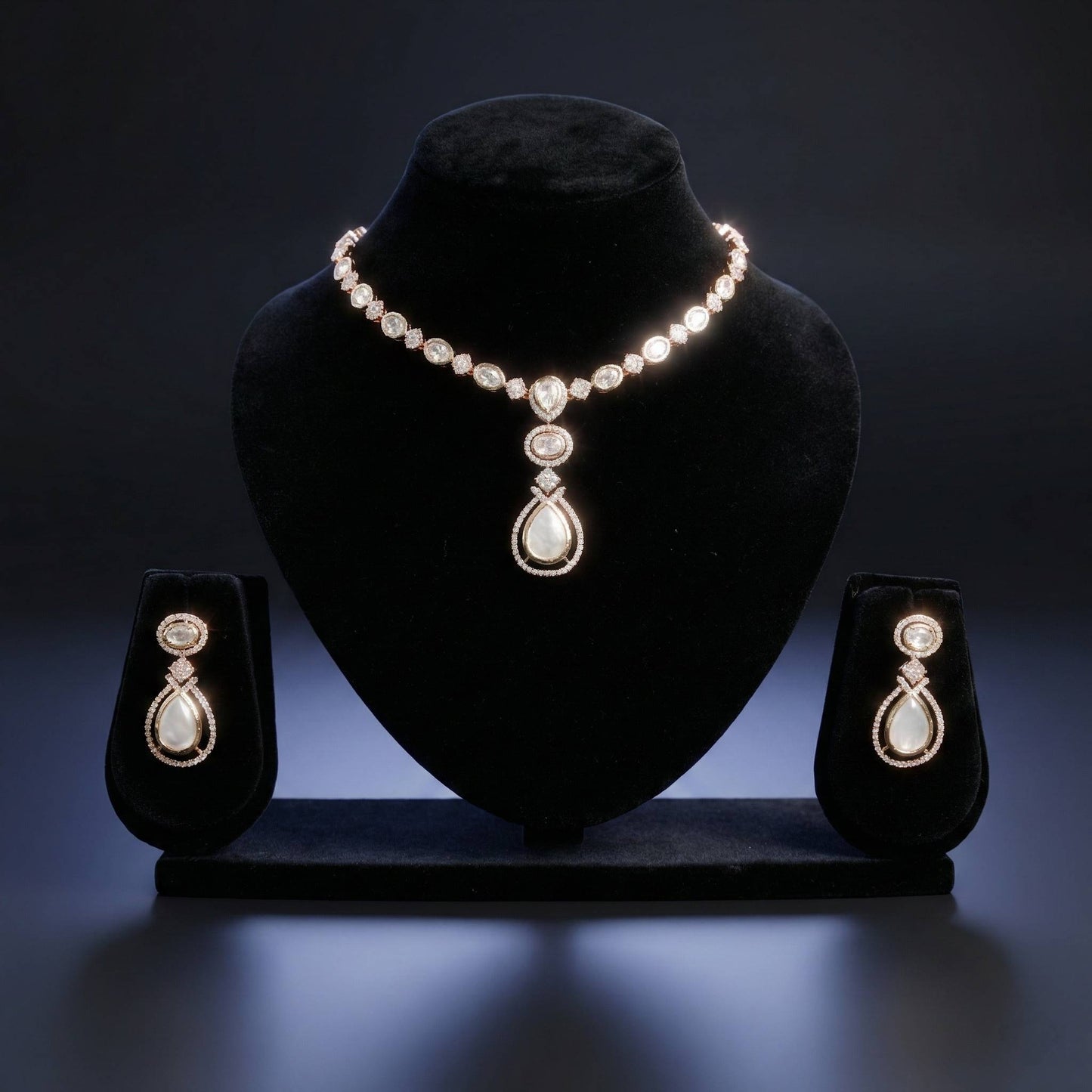 Luxora Ivory Teardrop Radiance Set