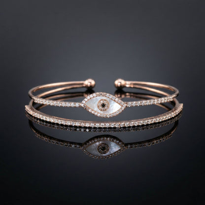 Luxora Dual Flower Double Line Kada