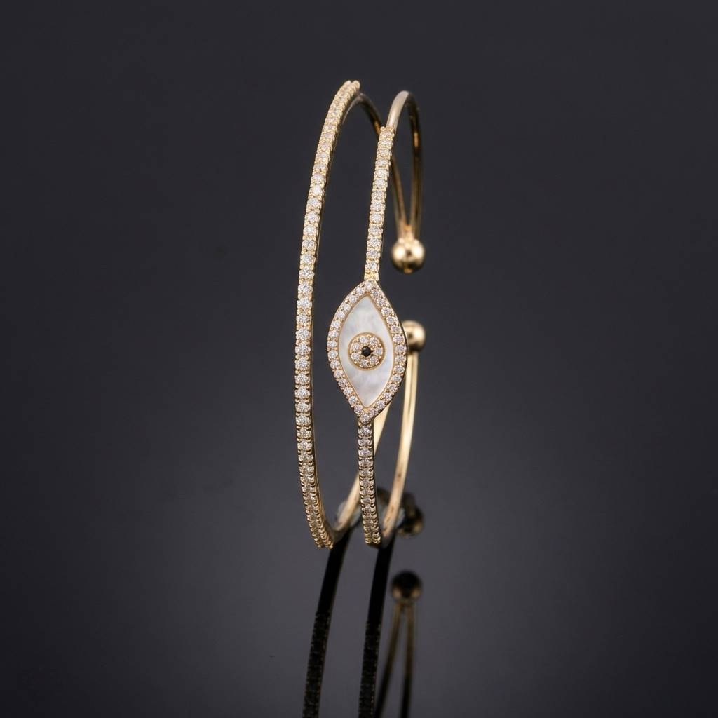 Luxora Dual Flower Double Line Kada