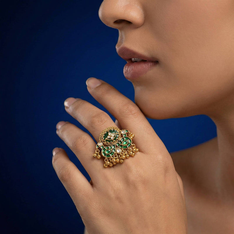 Luxora Traditional Festive Wear Ring
