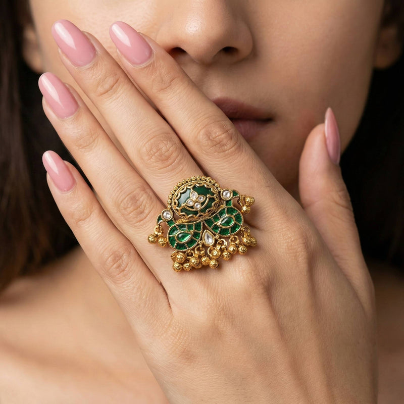 Luxora Traditional Festive Wear Ring