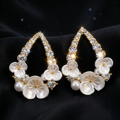 Luxora Pearl Blossom Luxe Earrings