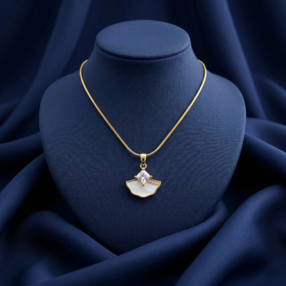 Luxora Celestial Bloom Crystal Pendant