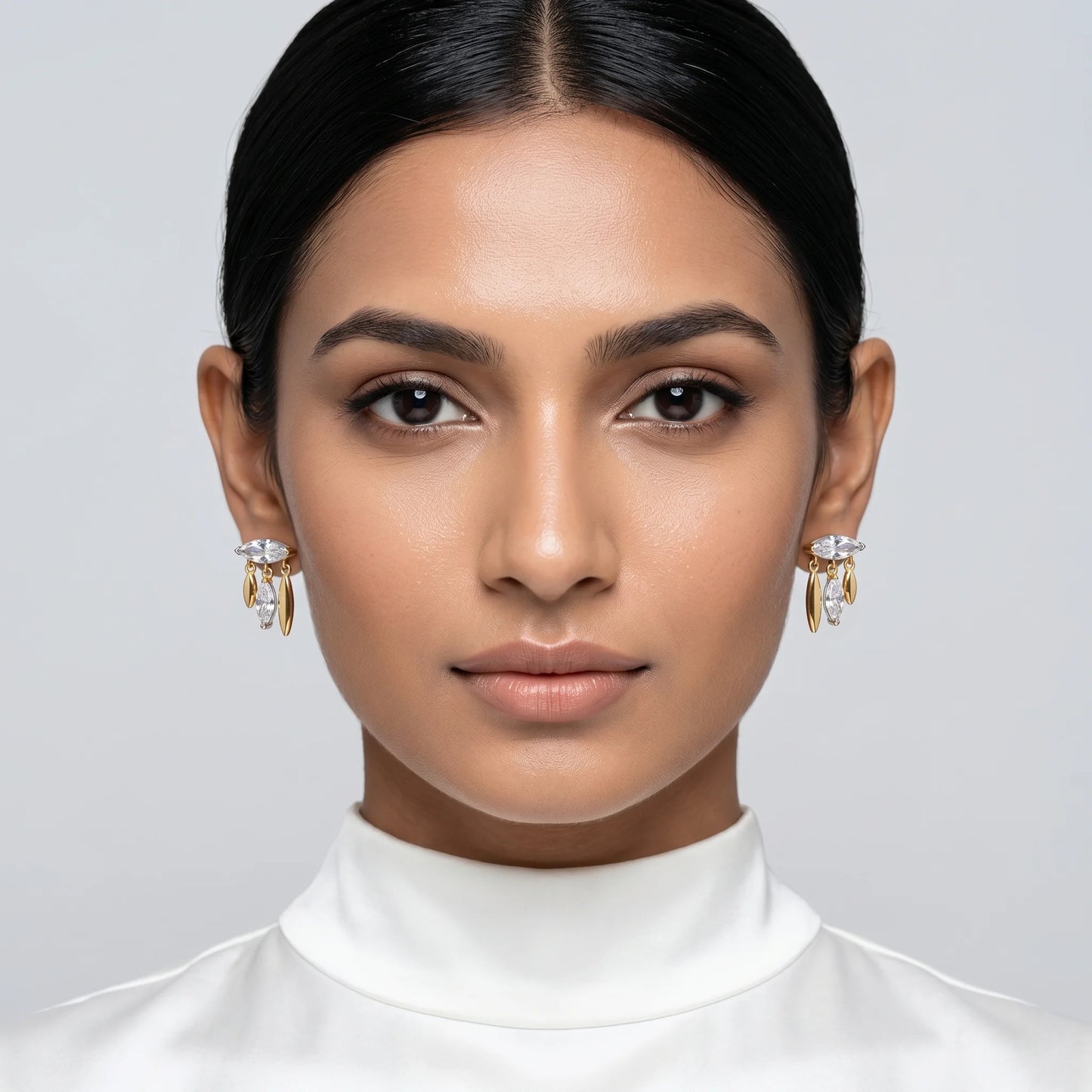 Luxora Marquise Chandelier Earrings