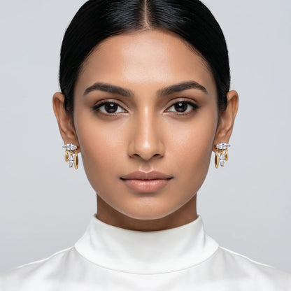 Luxora Marquise Chandelier Earrings