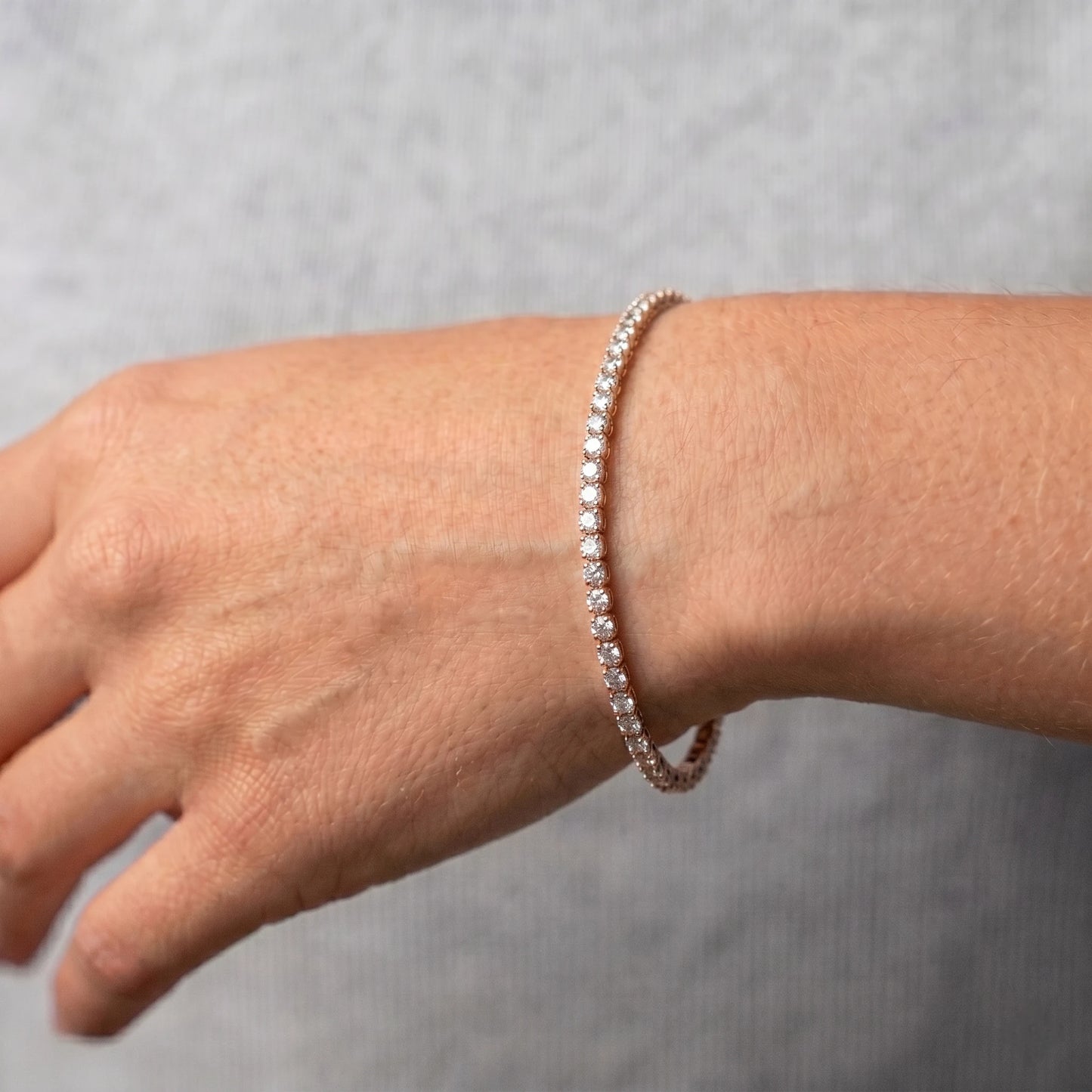 Luxora Diamond Glow Tennis Bracelet