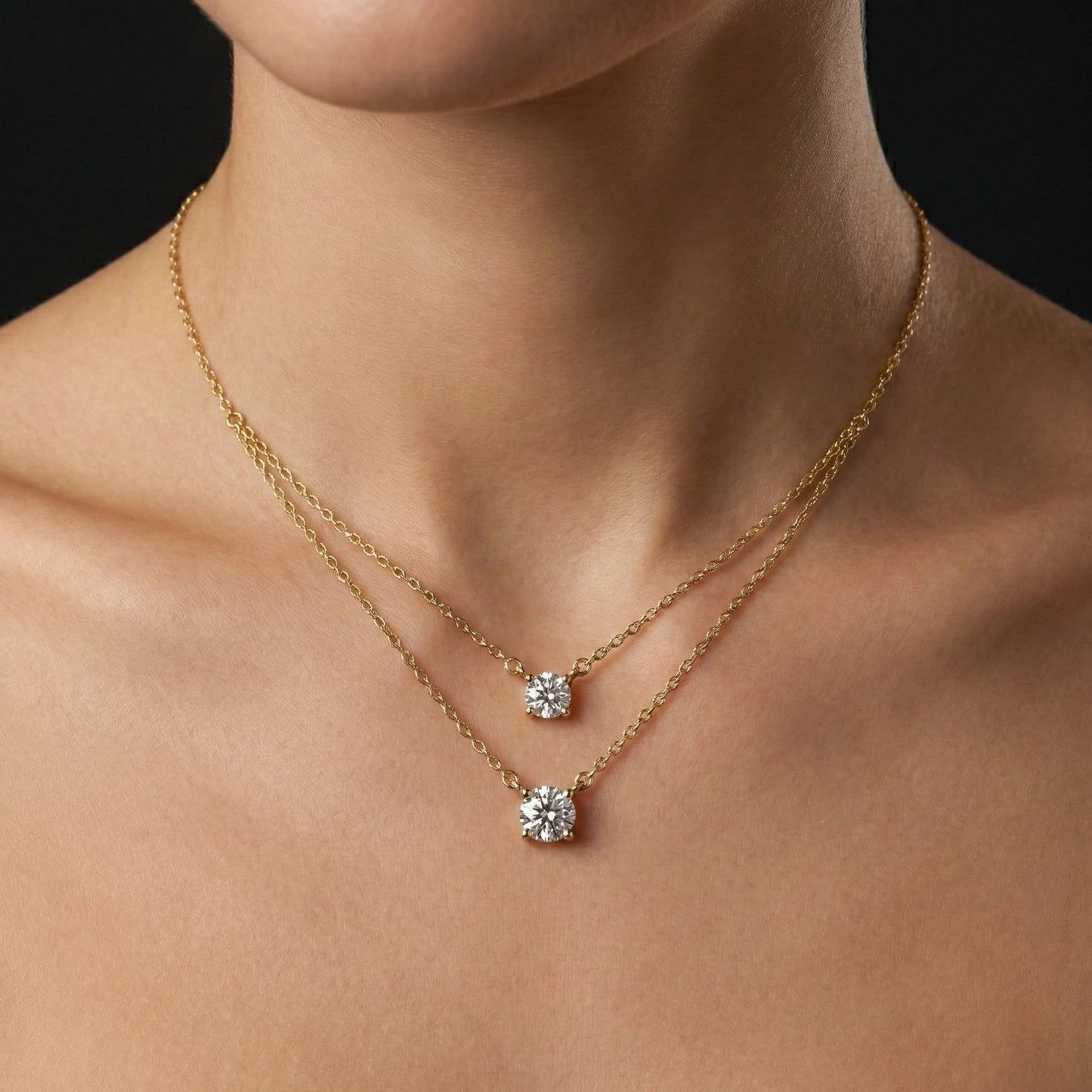 Luxora Dual Layer Chains with Solitaire