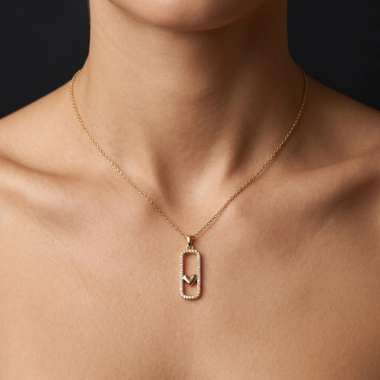 Luxora Heart Within Elegance Pendant