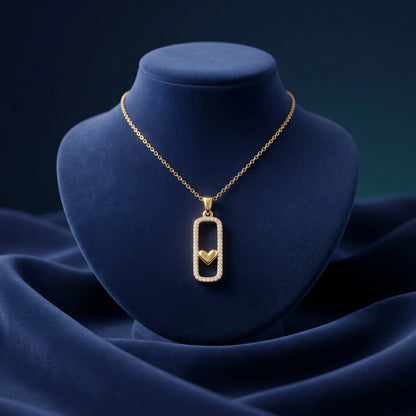 Luxora Heart Within Elegance Pendant