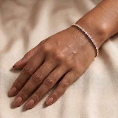 Luxora Diamond Glow Tennis Bracelet