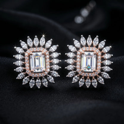 Luxora Regal Radiance Crystal Studs