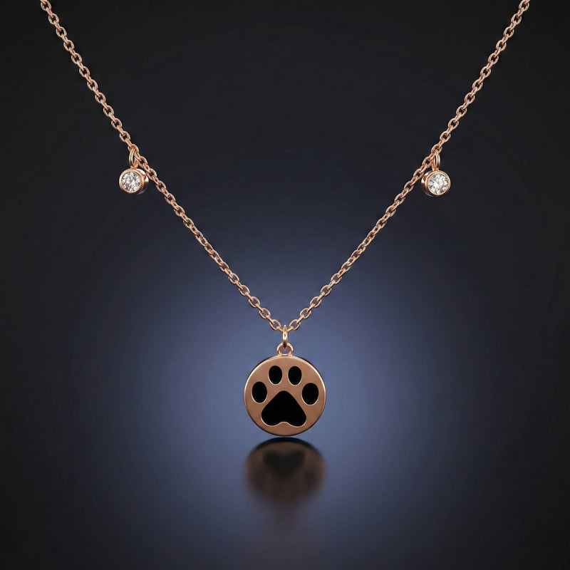 Luxora Paw with Diamonds