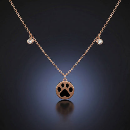 Luxora Paw with Diamonds